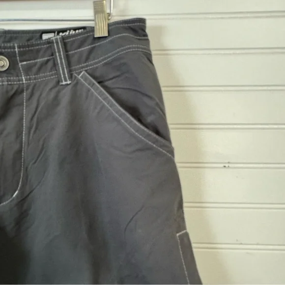 Kuhl Renegade Hiking Shorts Gray Men's Size W34 Rip-Stop Utility Outdoors UPF-50 - Picture 4 of 12